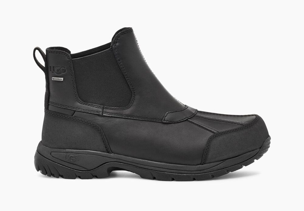 Ugg Chelsea Boots Canada - Ugg Men's Butte Black